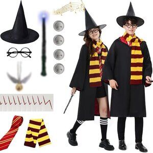 Cosplay Magic Wizard Costume with accessories - BRAND NEW